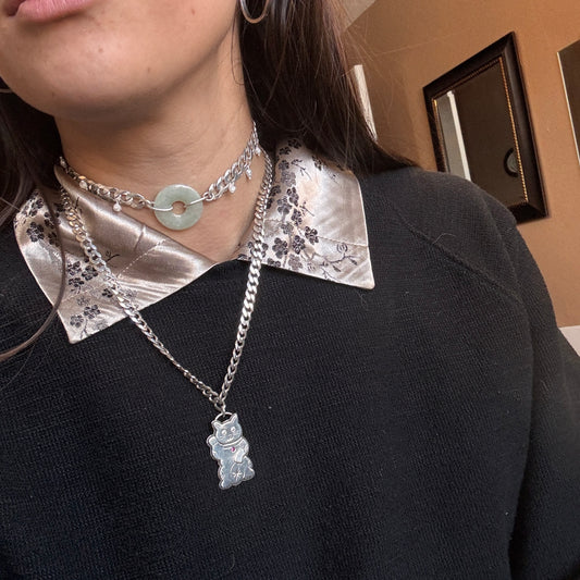 Maneki Neko Necklace