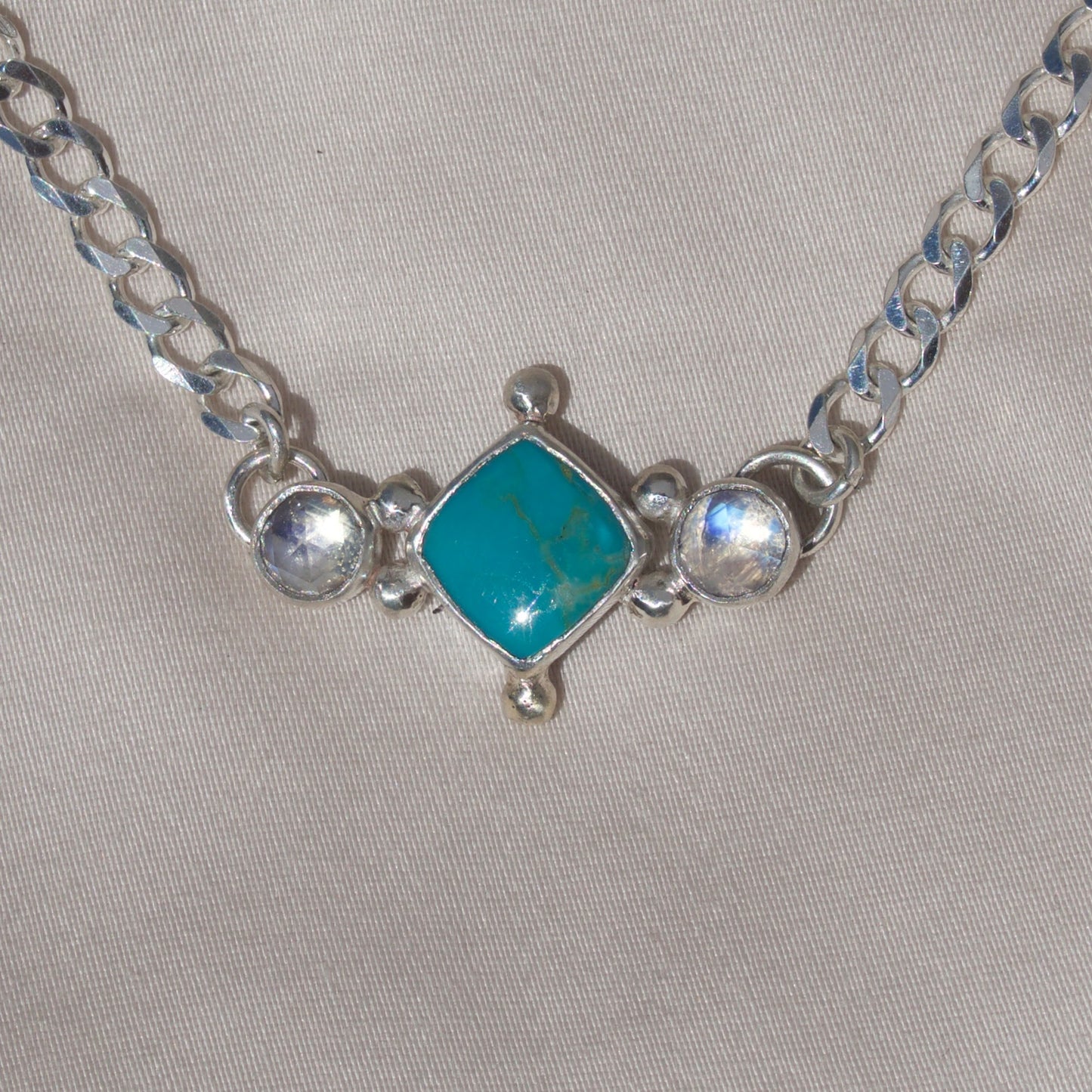 Turquoise x Moonstone Necklace