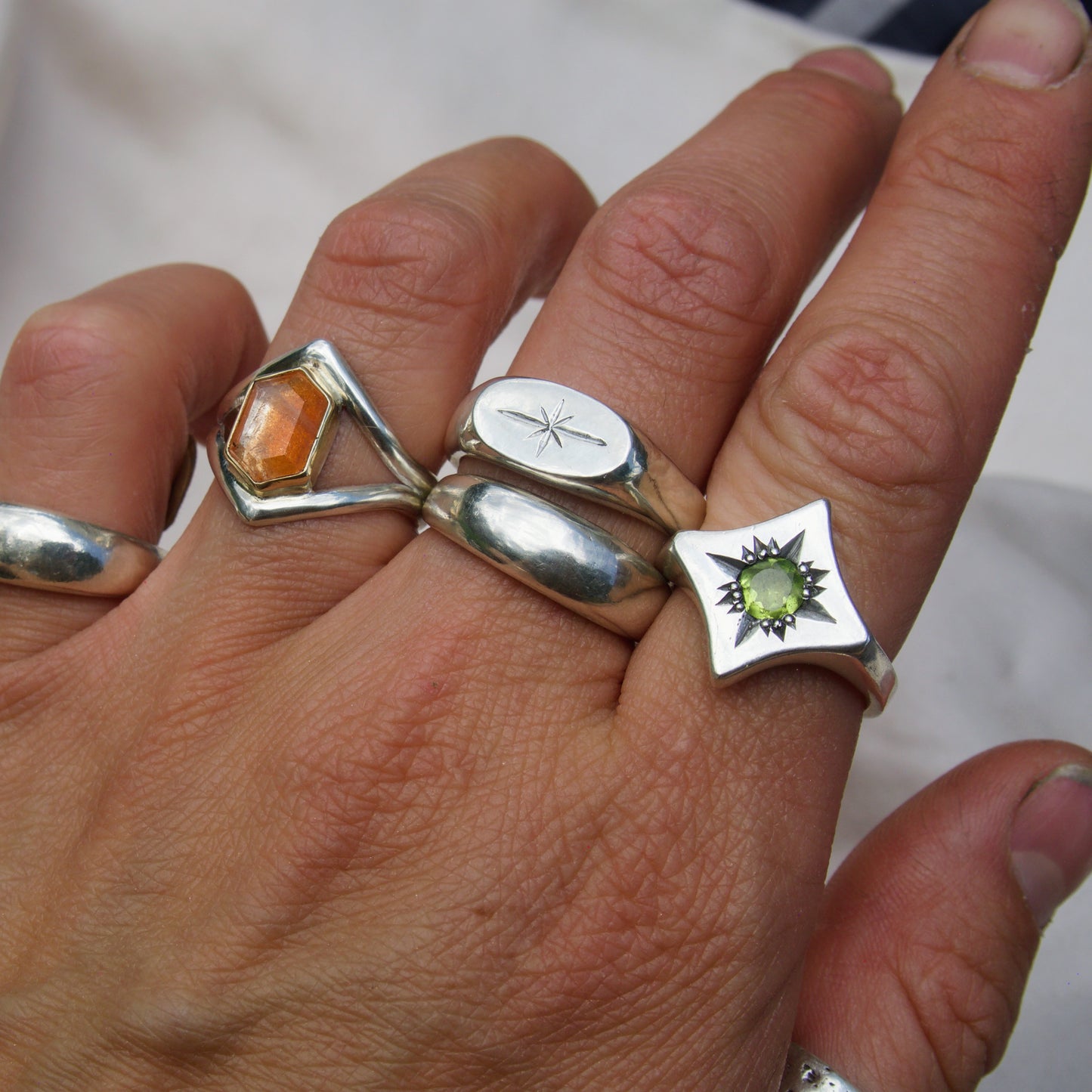 Sunstone Portal Ring