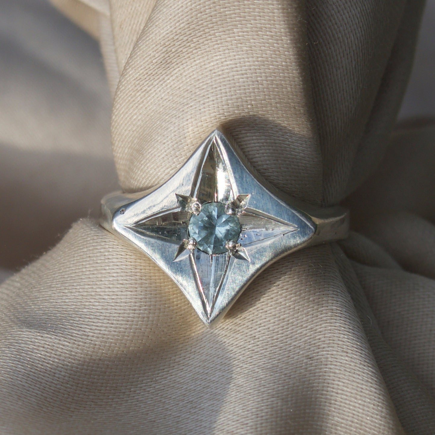 Starry Aqua Signet