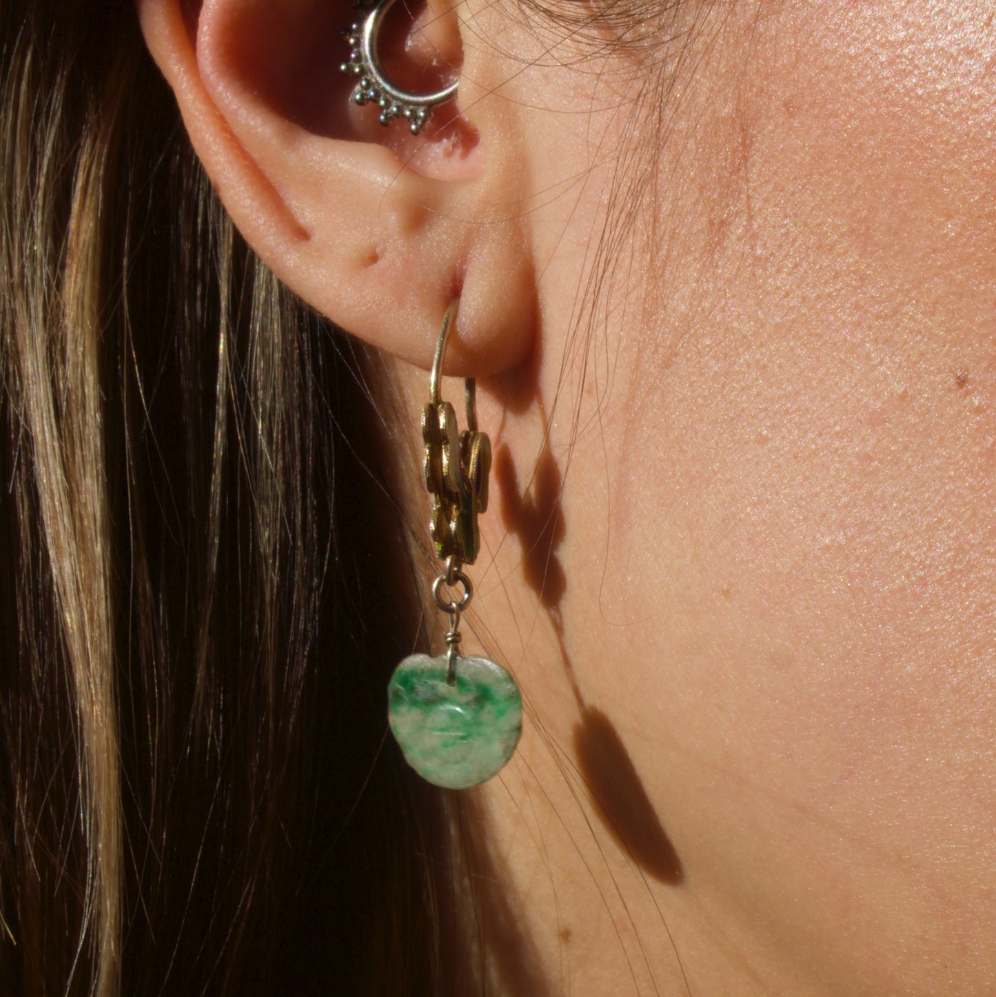 Vintage ✧ Enamel Butterfly Earrings