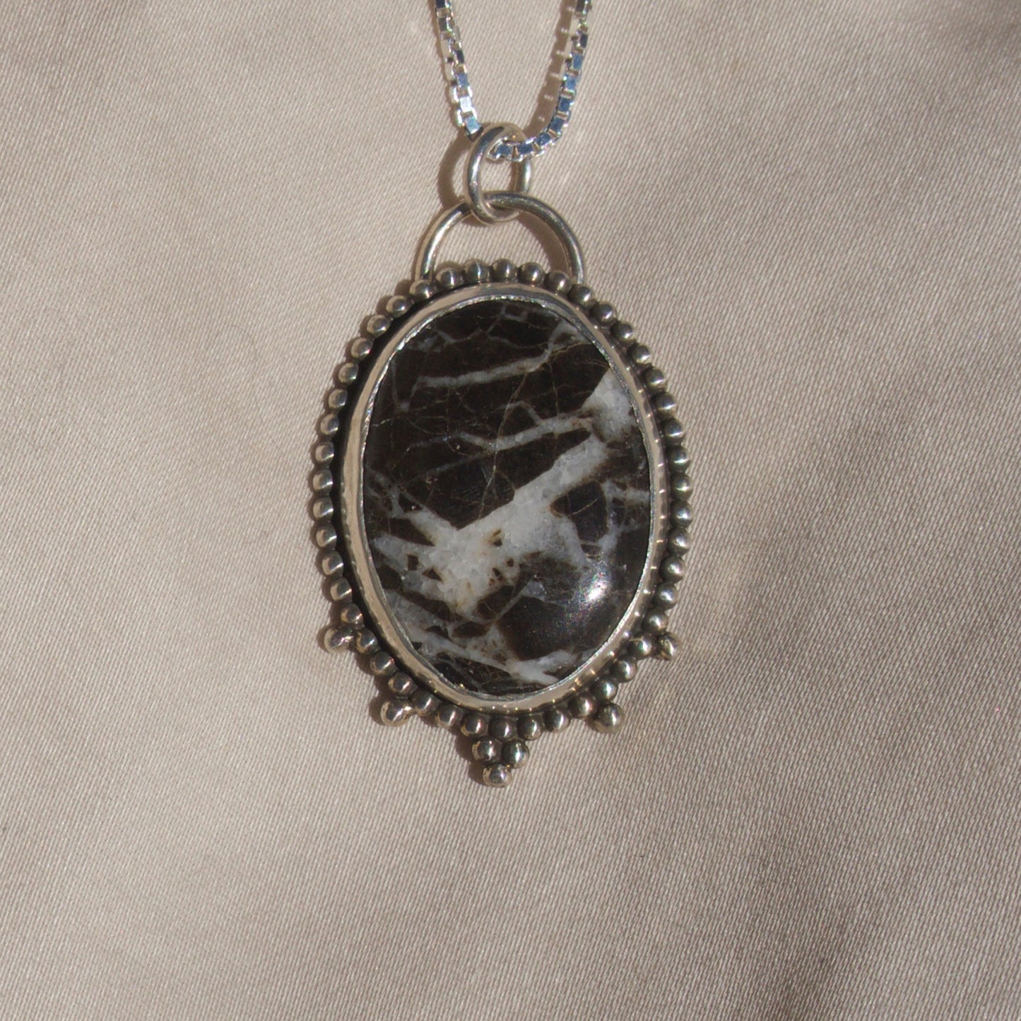 Midnight Lightning Necklace