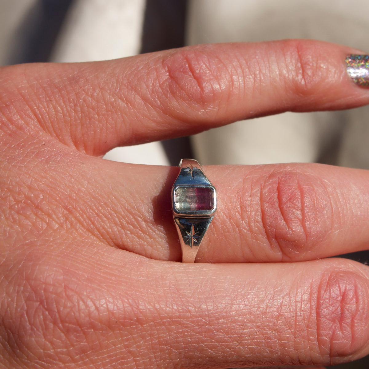 Size 5.5 / Bi-Color Tourmaline