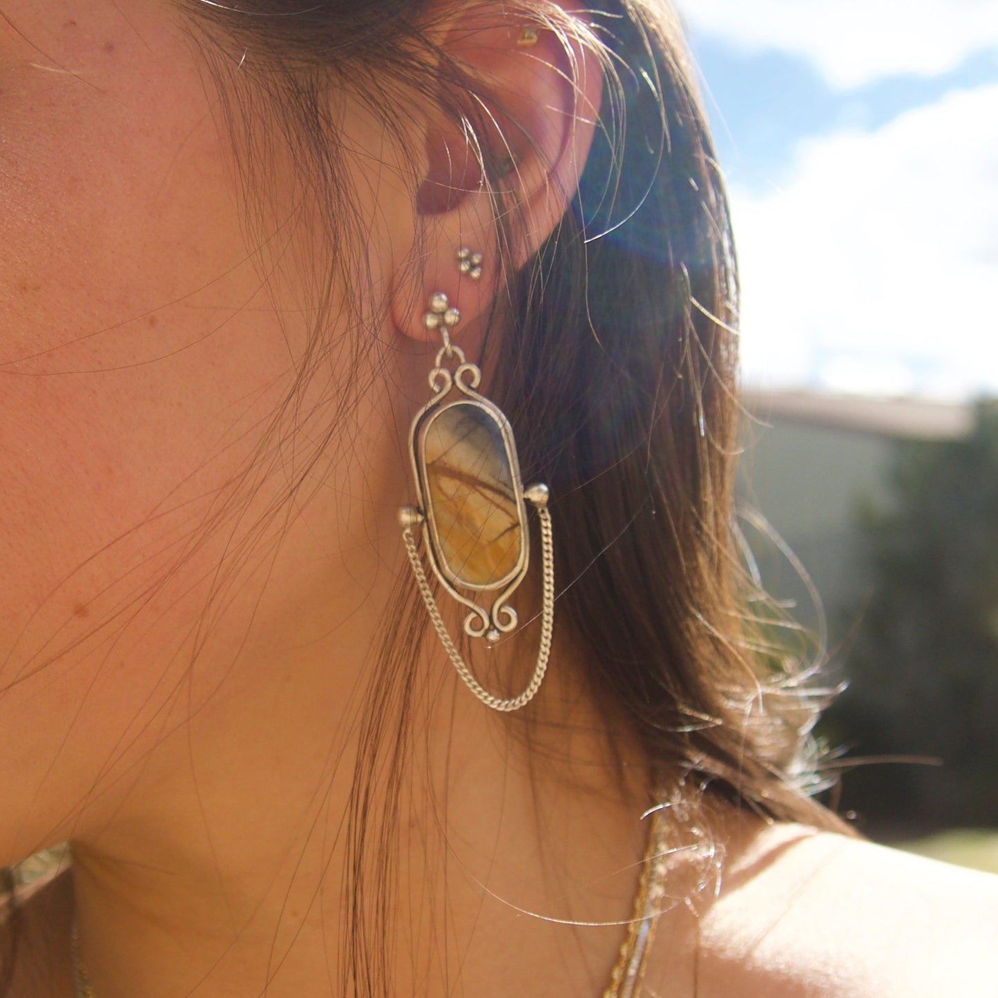 Picaso Jasper Earrings