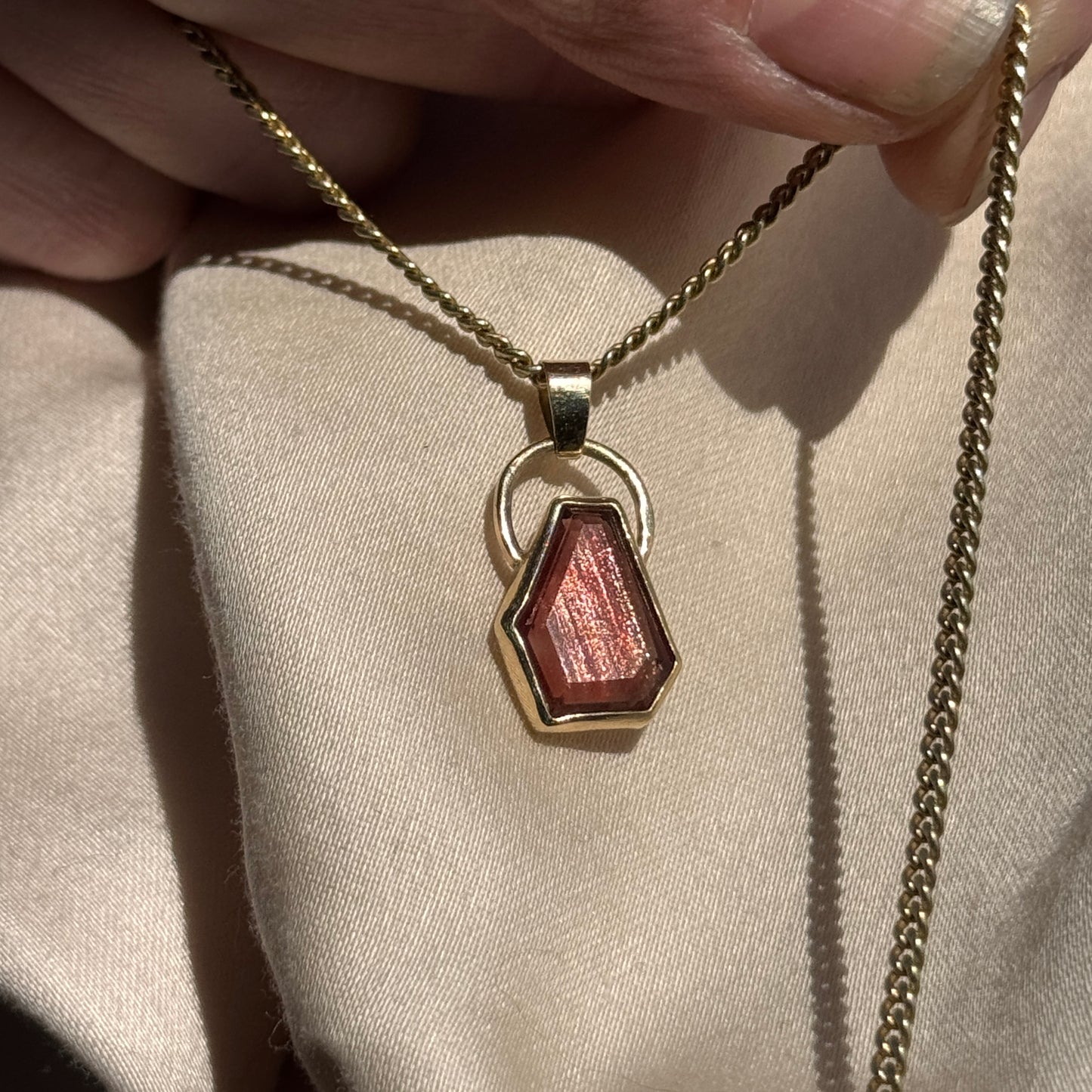 Oregon Sunstone Pendant