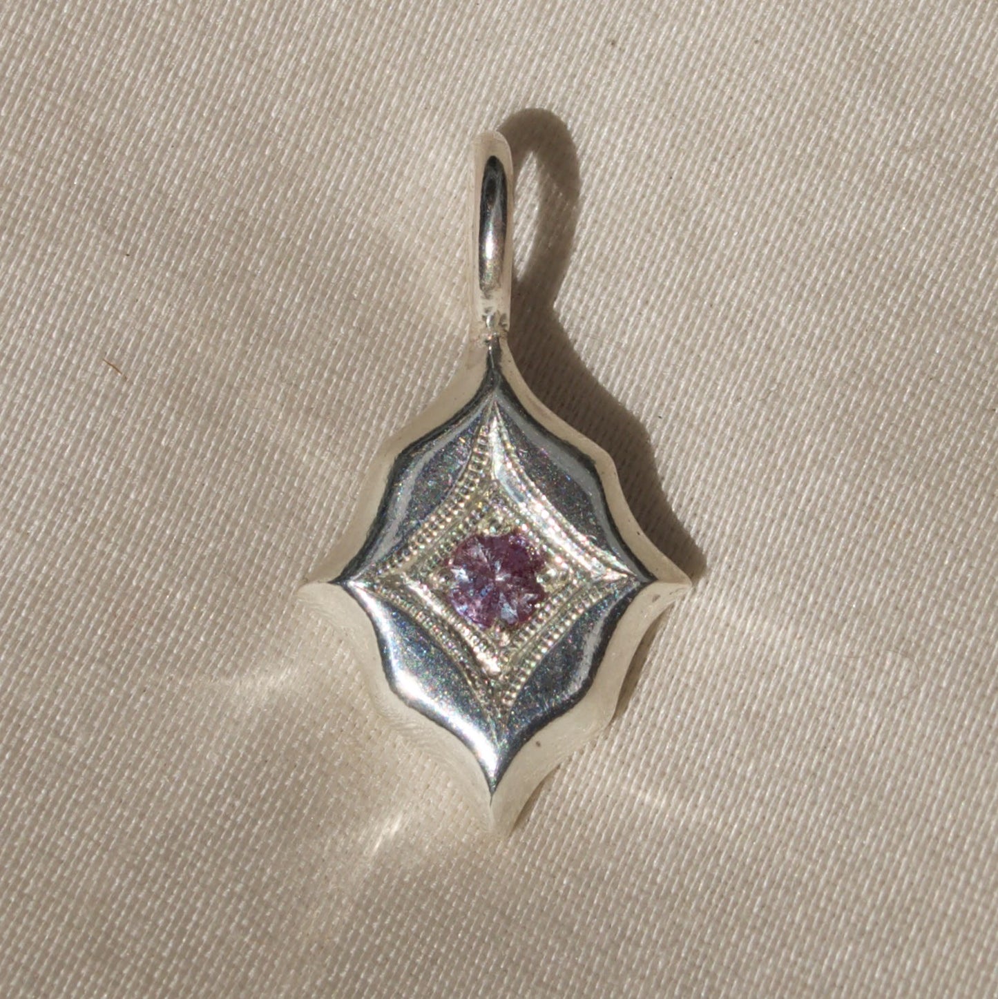 Alexandrite Tile Charm