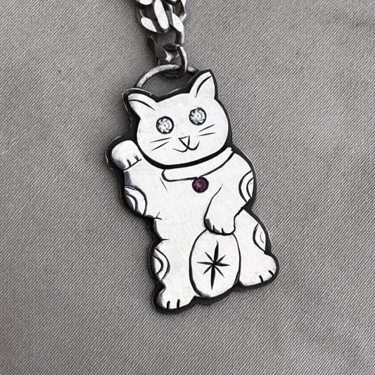 Maneki Neko Necklace