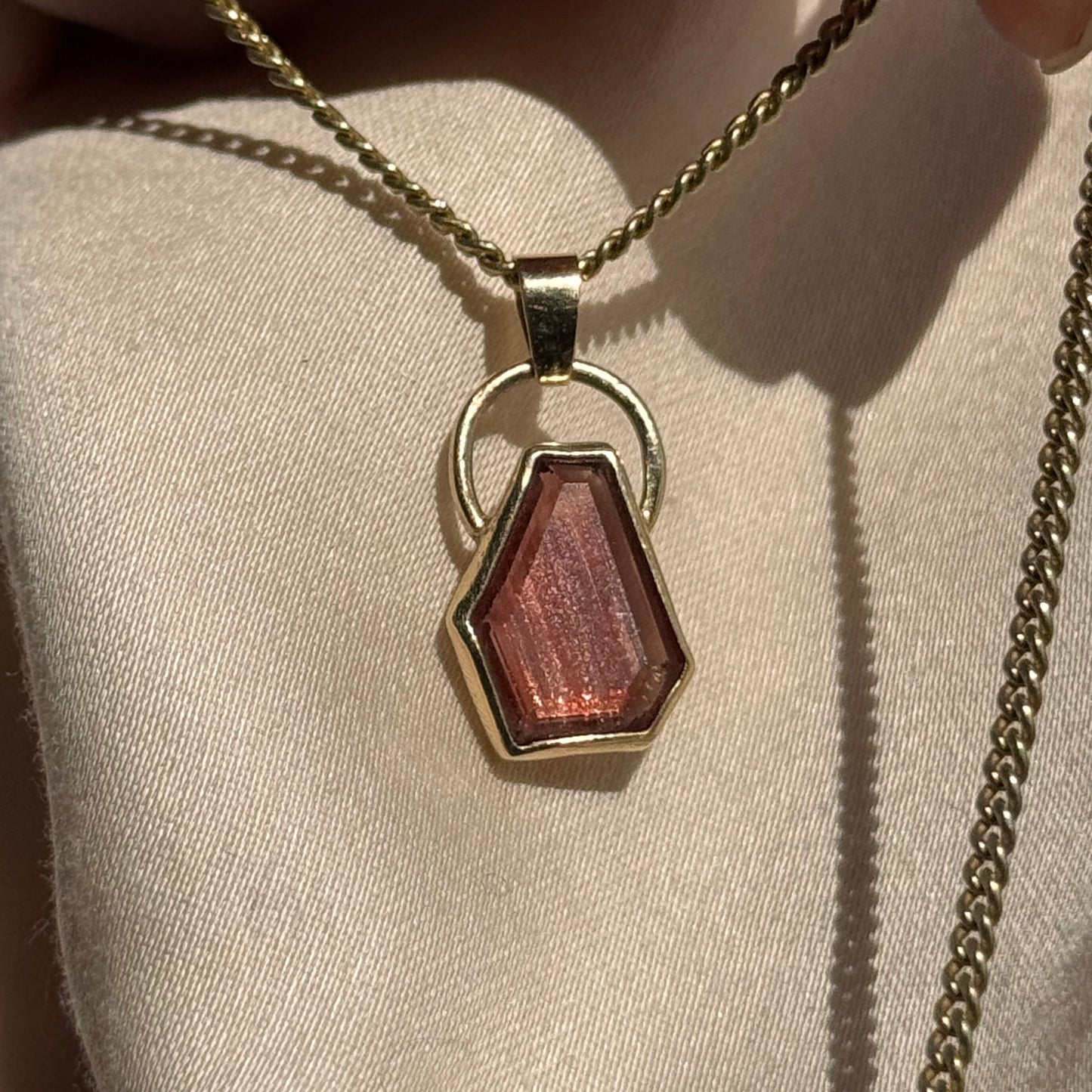 Oregon Sunstone Pendant