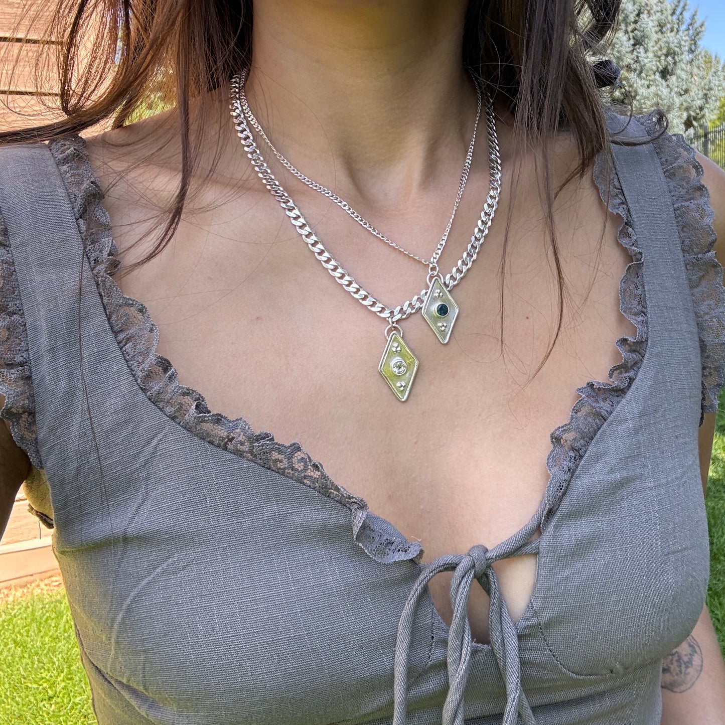 Oregon Sunstone Portal Necklace