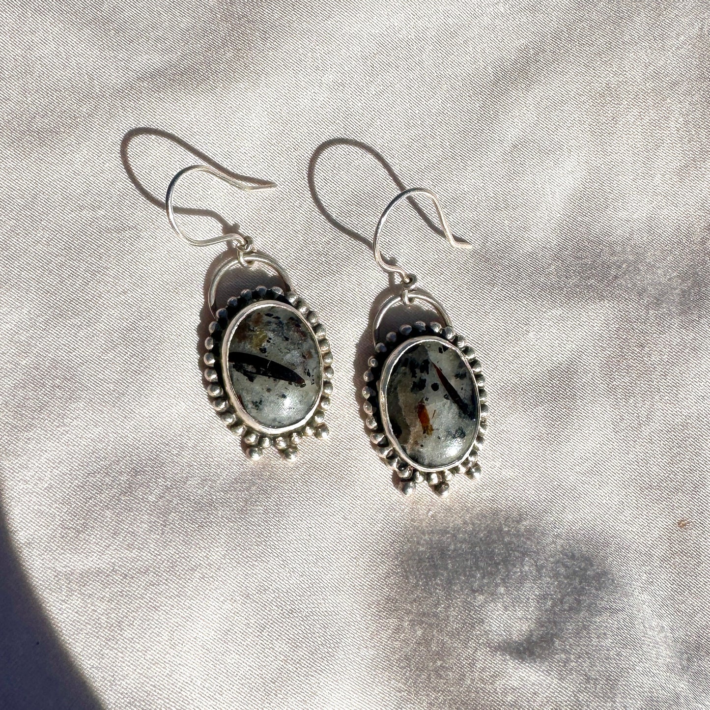 Astrophyllite Earrings