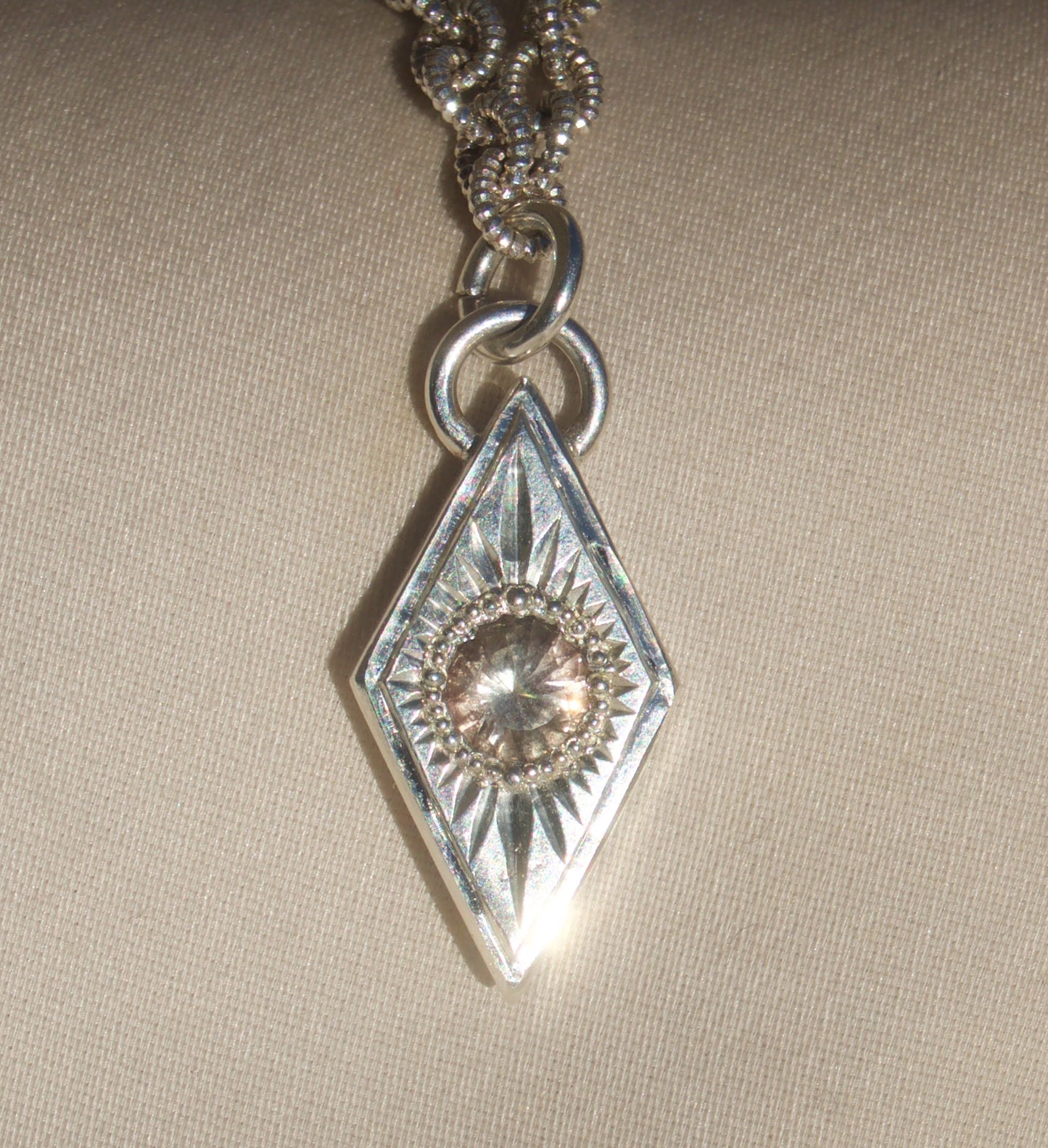 Oregon Sunstone Vera Necklace