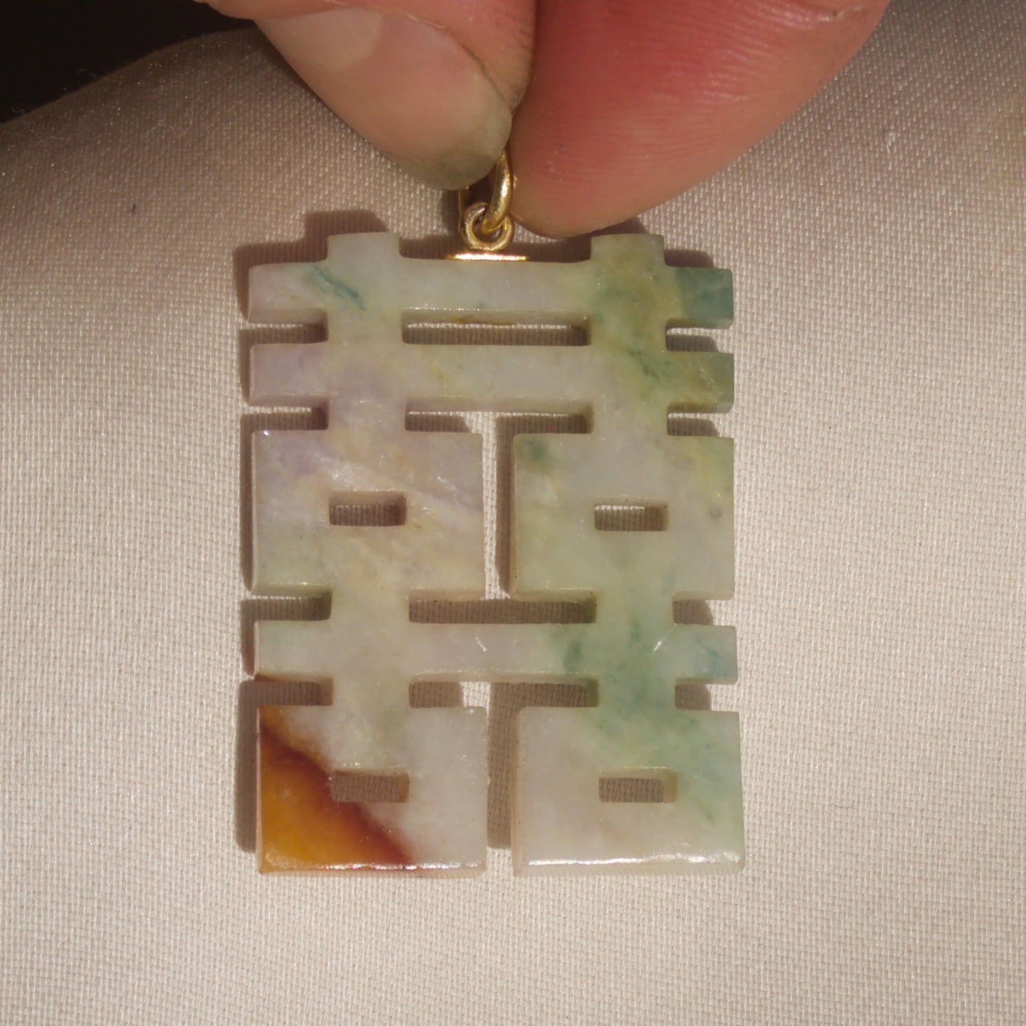 Double Happiness Pendant