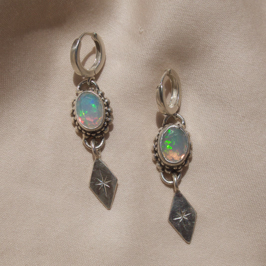Ethiopian Opal Lucent Earrings