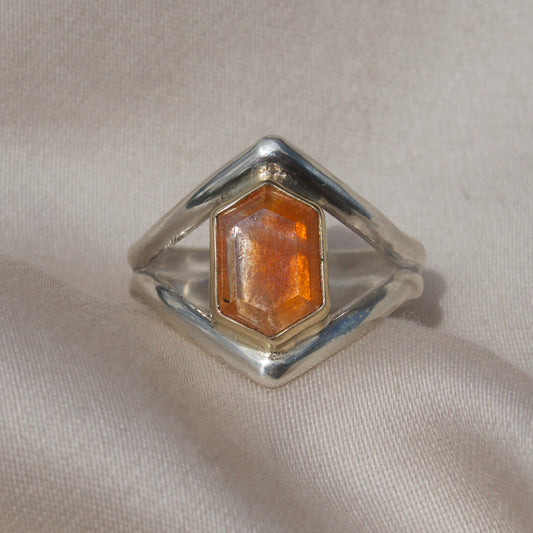 Sunstone Portal Ring