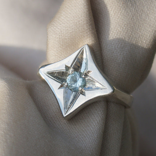 Starry Aqua Signet