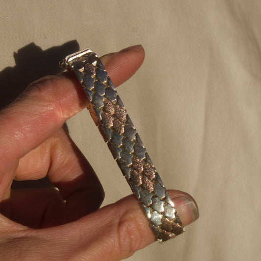 Vintage ✧ Two Tone Bracelet