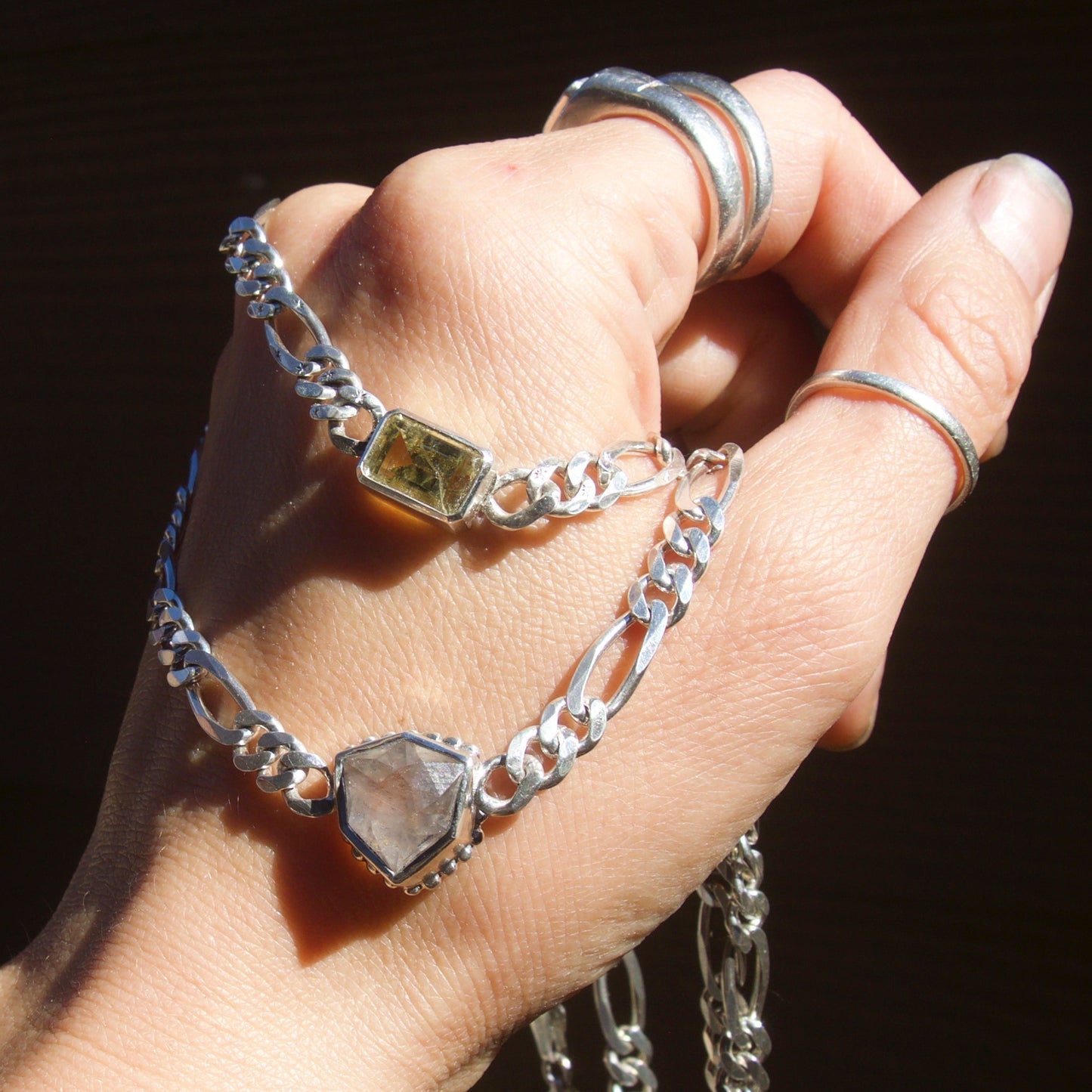 Golden Apatite Necklace