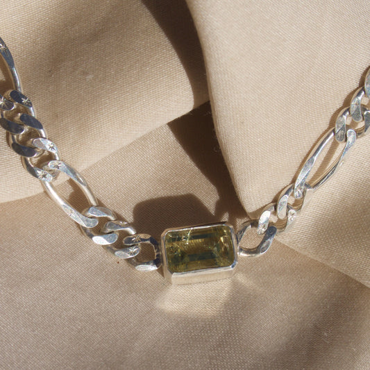 Golden Apatite Necklace
