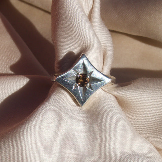 Size 6 / Chocolate Starry Eyed Signet