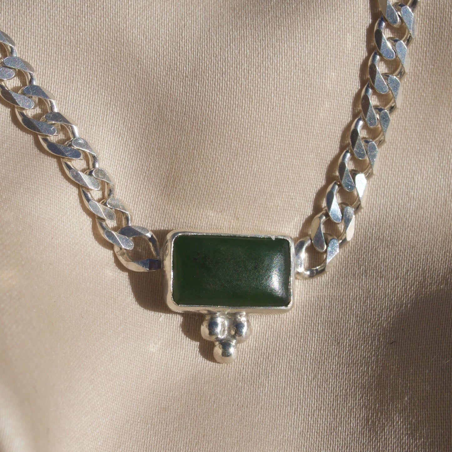 Nephrite Jade Necklace