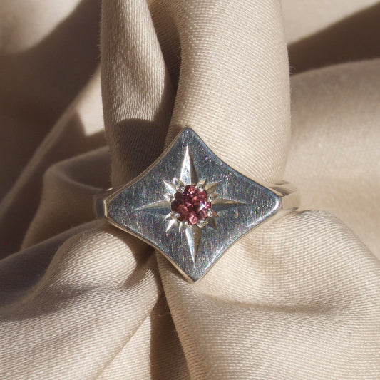 Size 7 / Strawberry Starry Eyed Signet