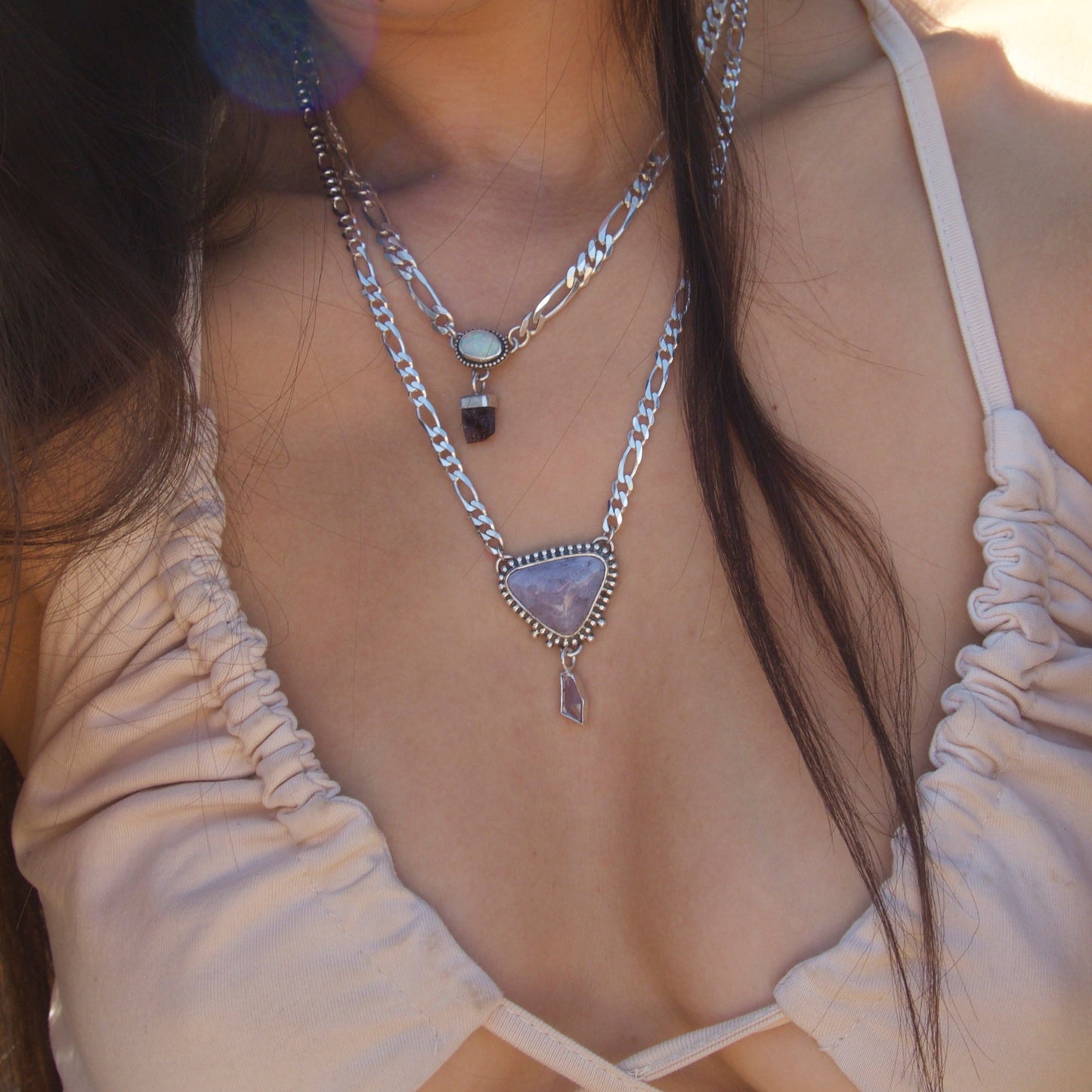 Sowbelly Agage Necklace