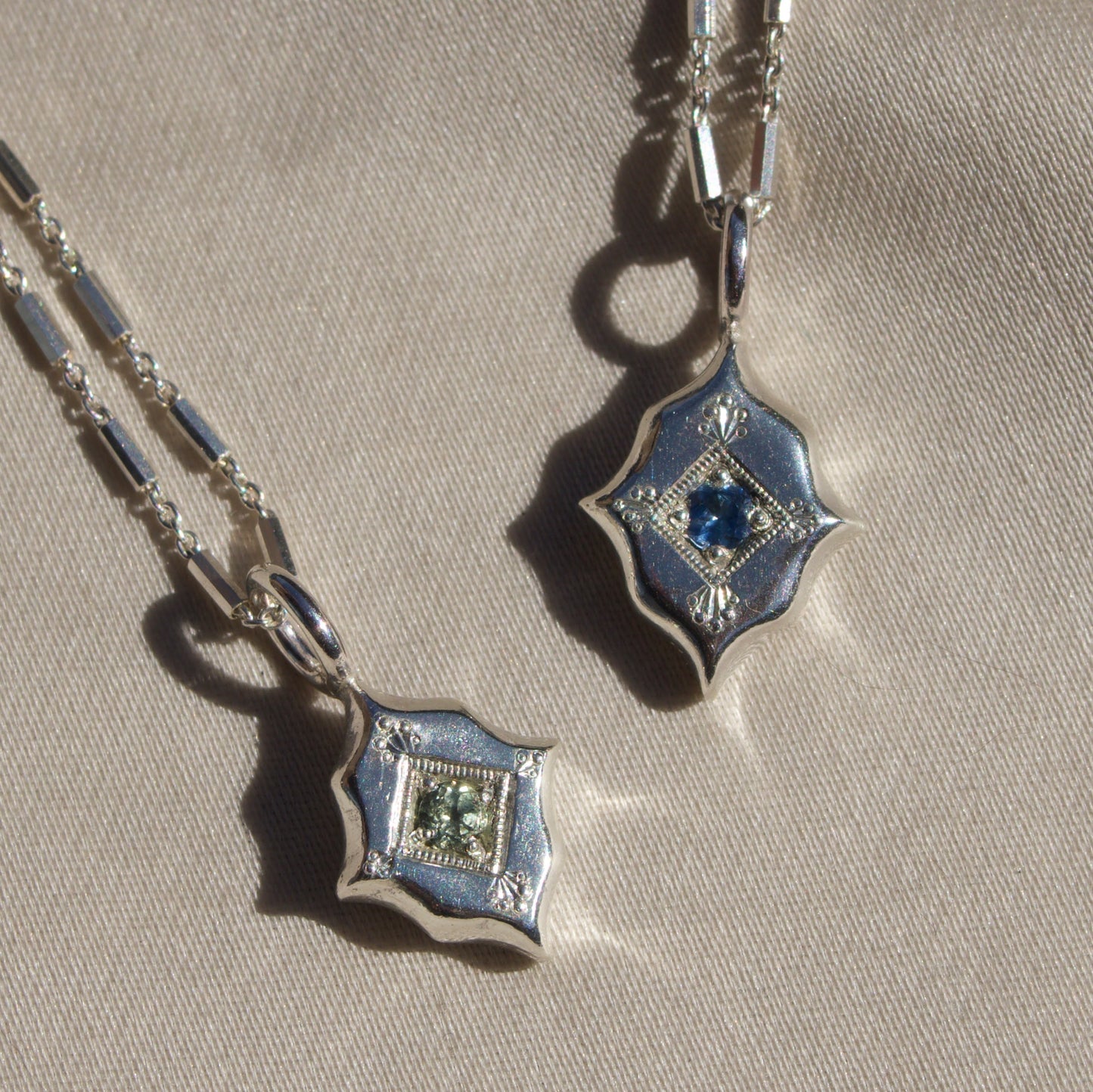 Cornflower Blue Tile Charm