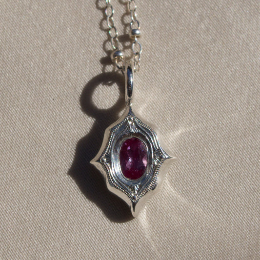 Lab Alexandrite Tile Charm