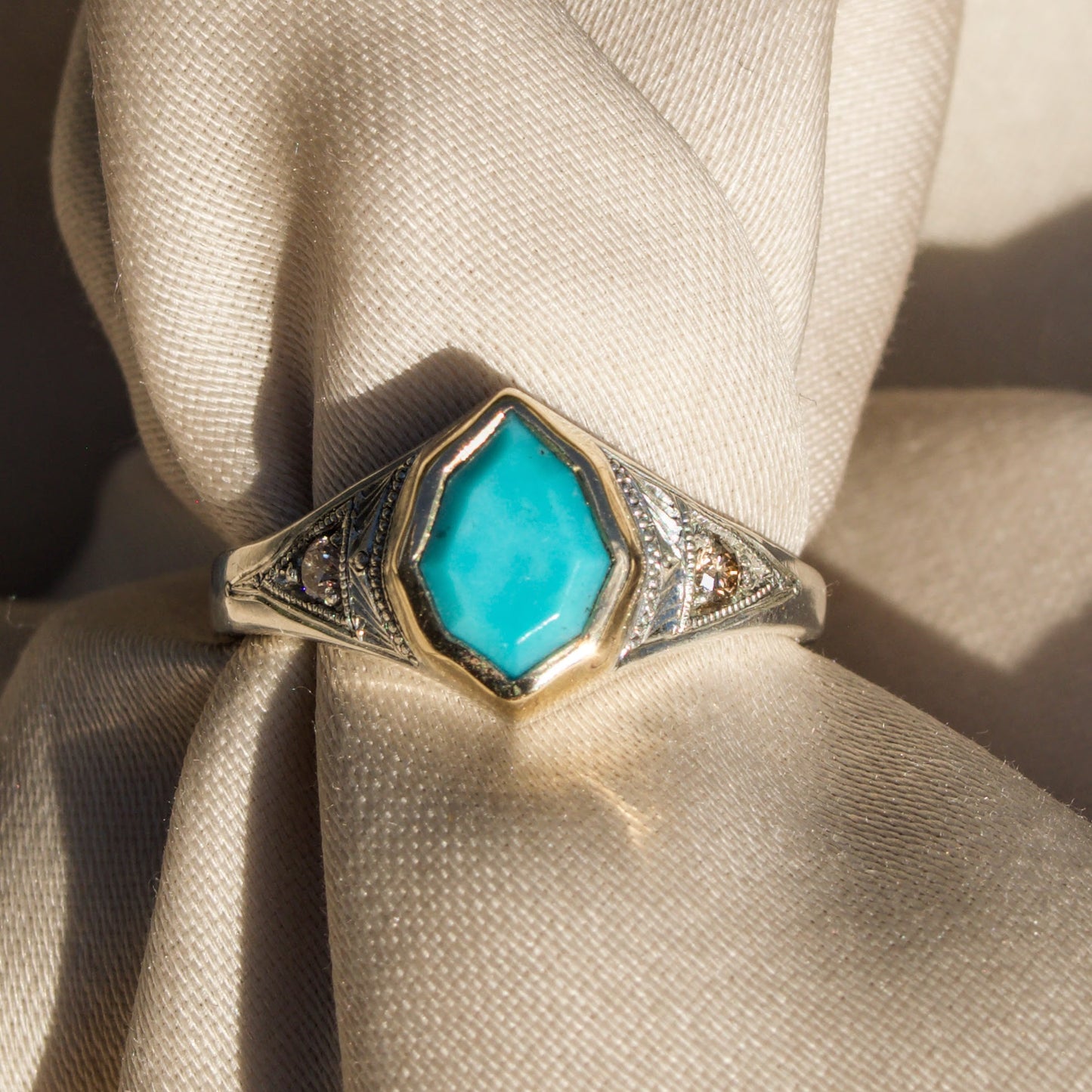 Size 7 / Cloud Chaser Turquoise Ring
