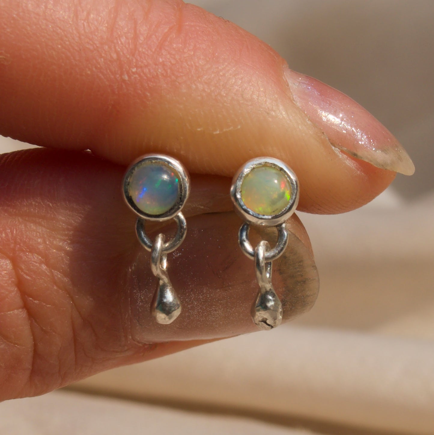 Opal Studs