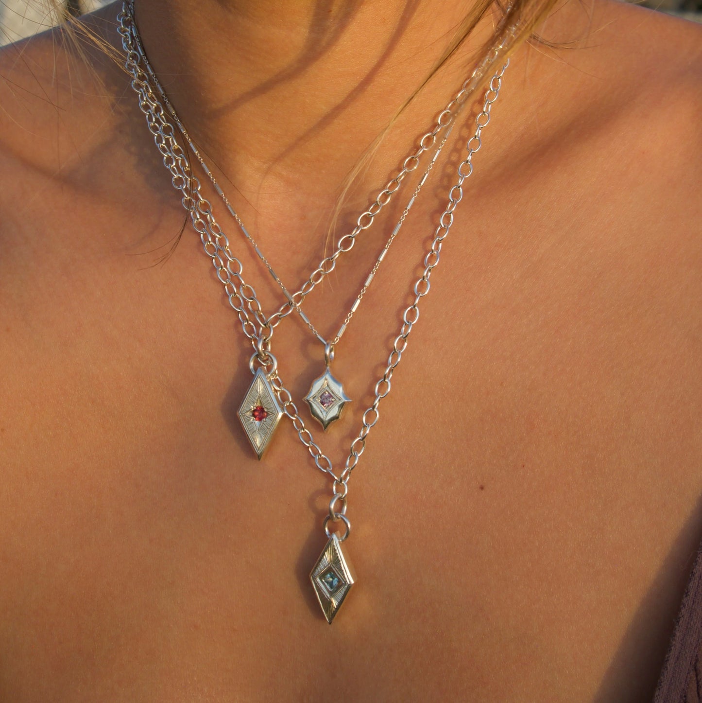 Aquamarine Vera Necklace