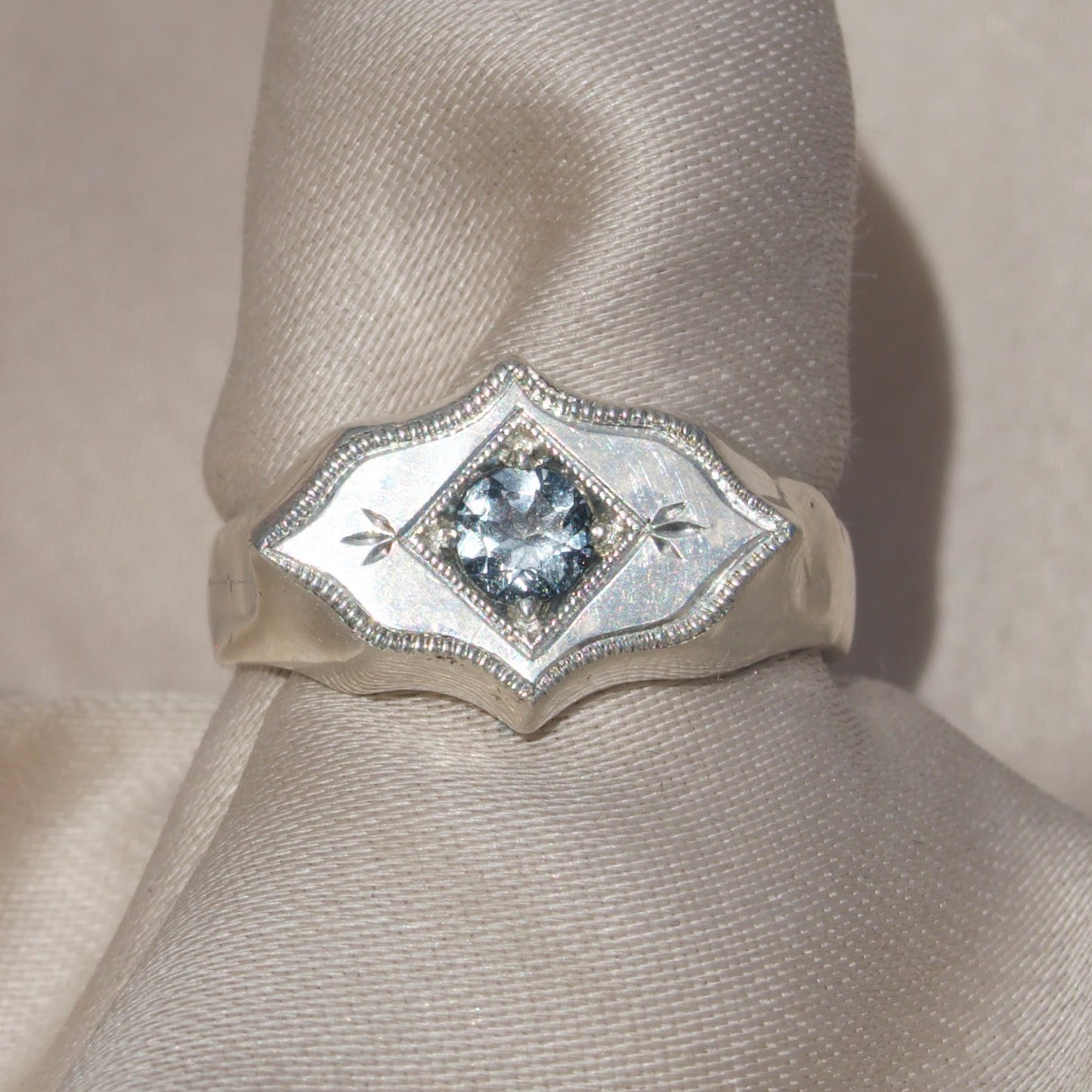 Size 7 / Gray Spinel Arcana Ring