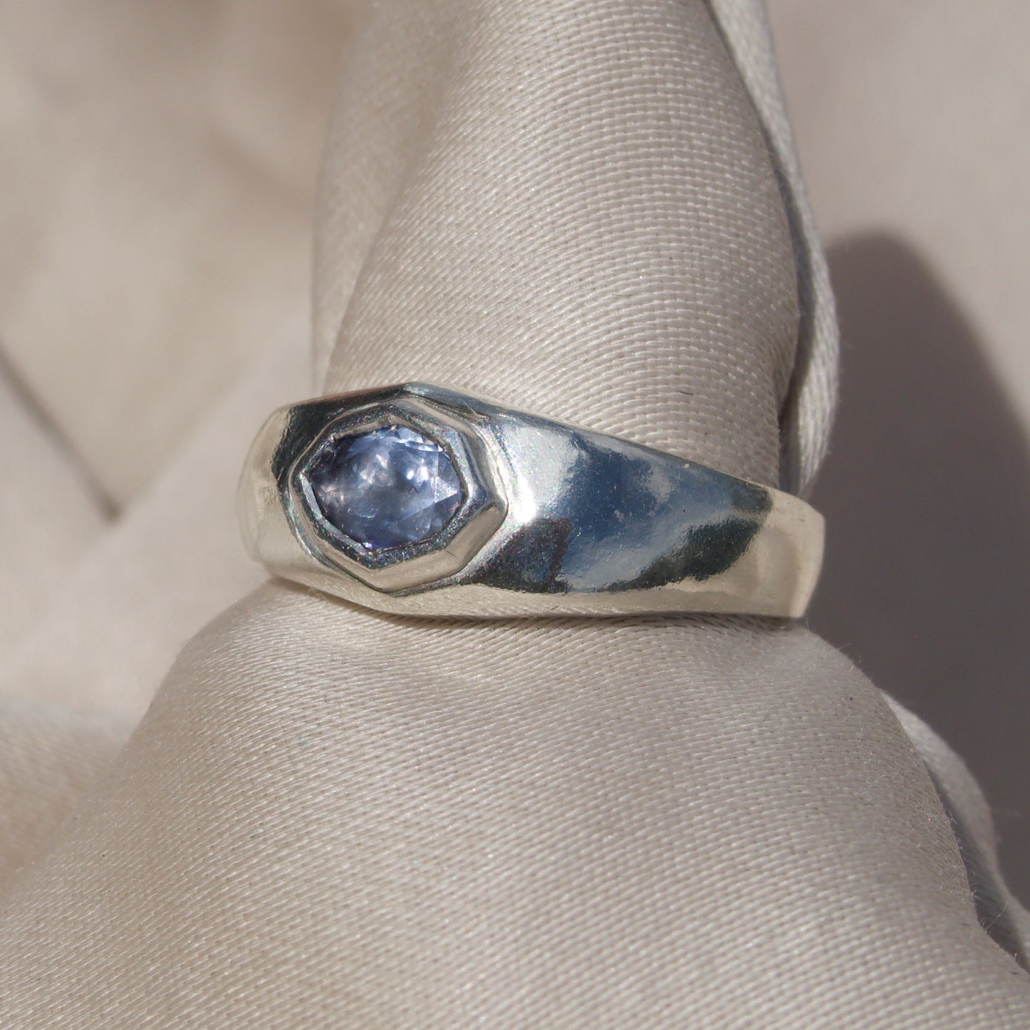 Size 6.75 / Double Trouble Aqua Iolite