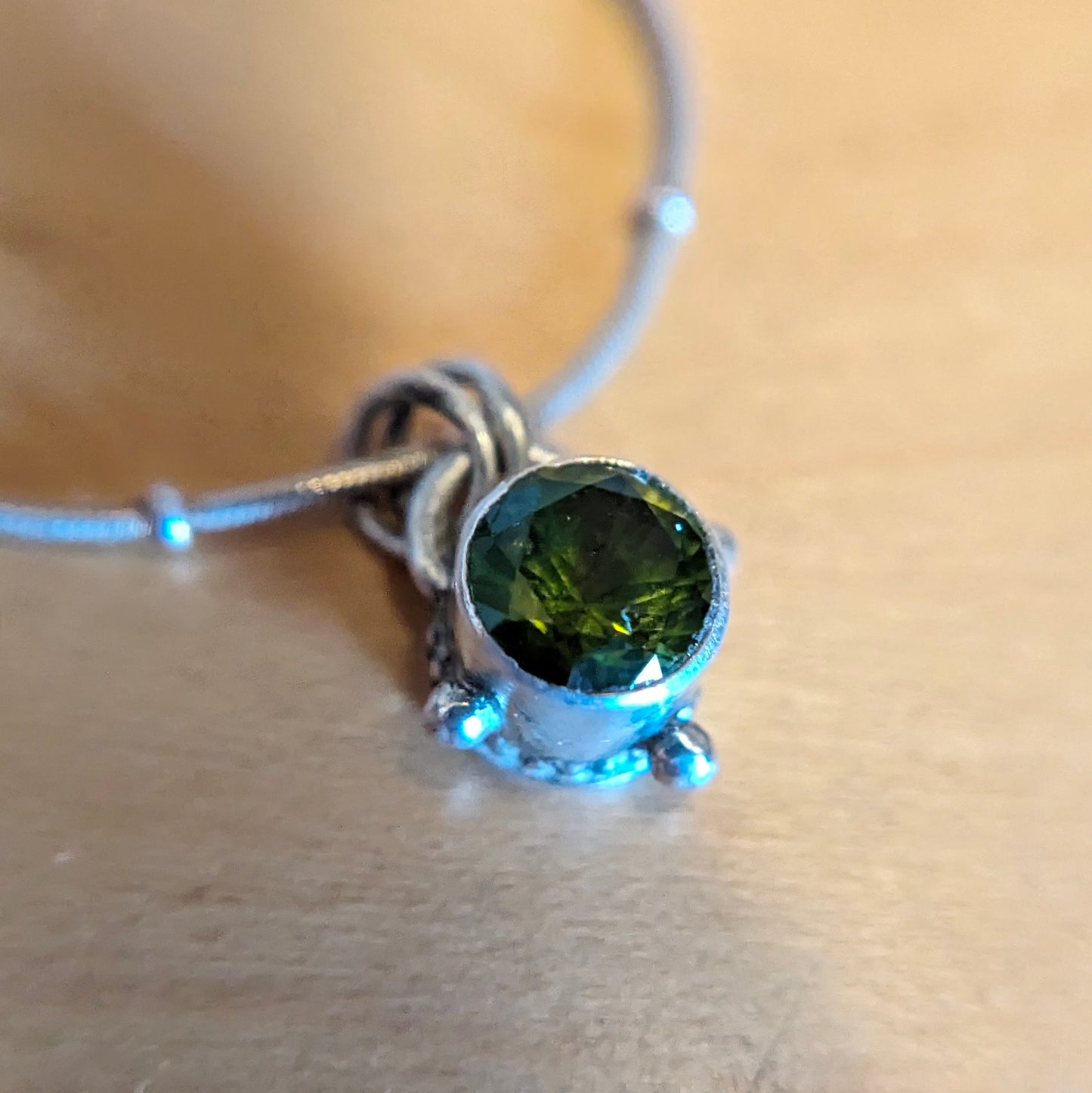 Mini Peridot Necklace