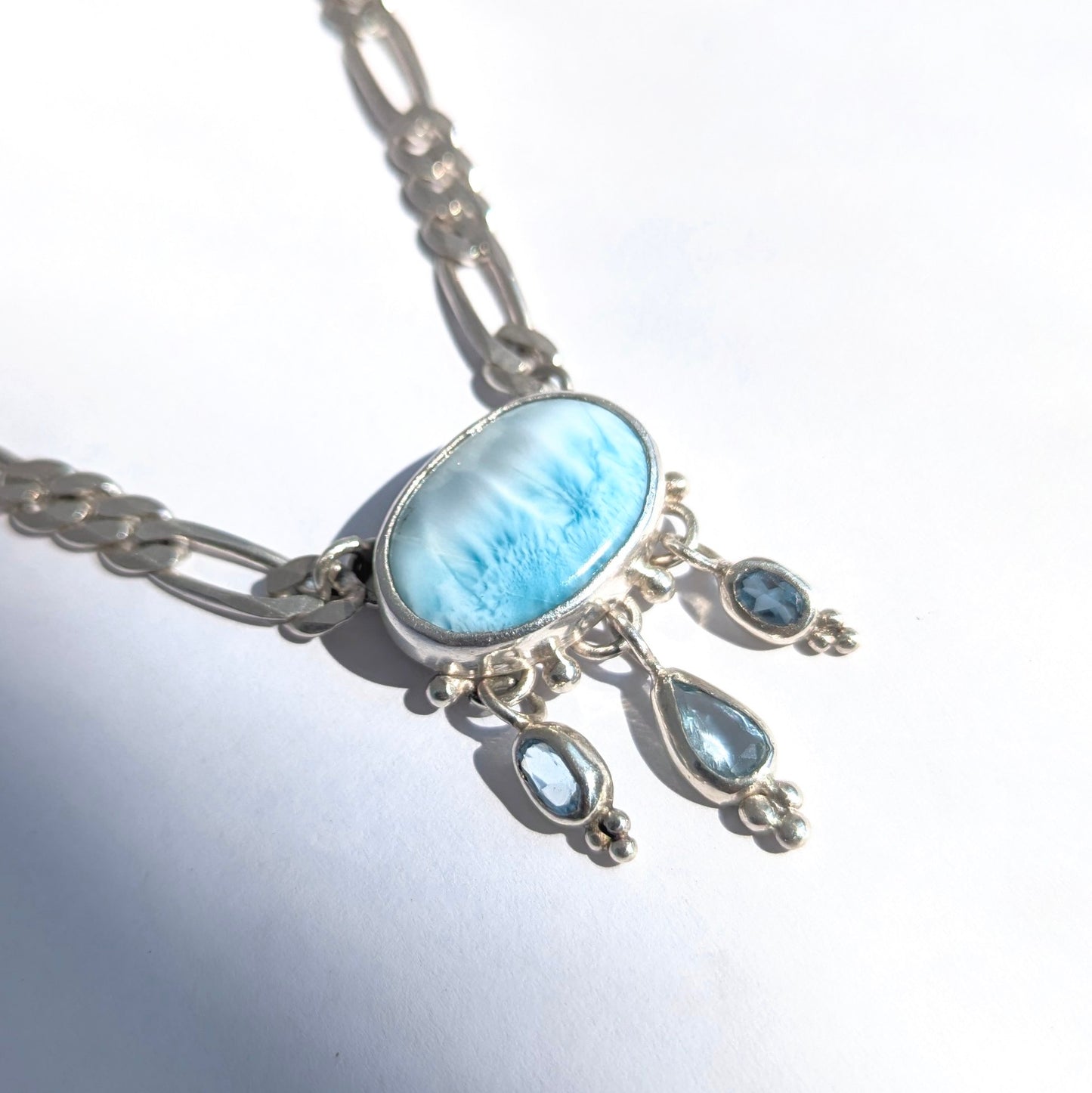 Larimar x Aquamarine Necklace