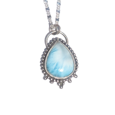 Larimar Pendant