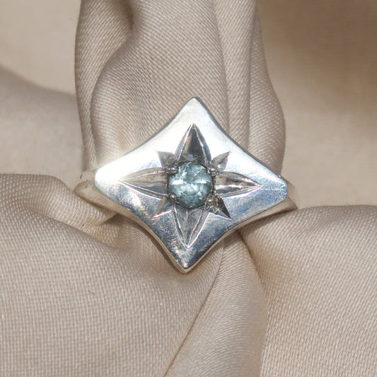 Starry Eyed Aqua Signet